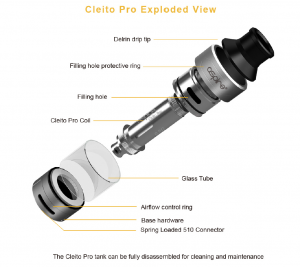 Cleito Pro Exploded View